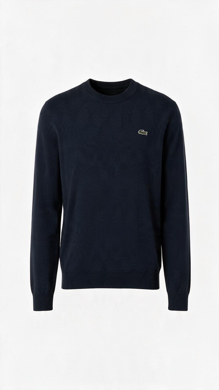 Pullover Lacoste Uomo in Cotone Organico<BR/> AH3225 EL6 LACOSTE 