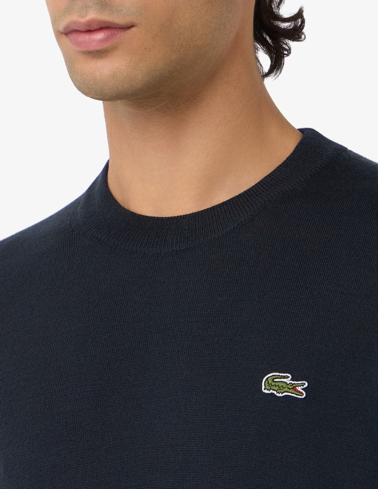 Pullover Lacoste Uomo in Cotone Organico<BR/> AH3225 EL6 LACOSTE 