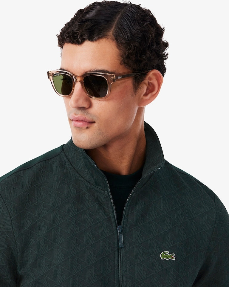 Giacca della tuta in jacquard con zip Paris<BR/><BR/> SH1368 SPU LACOSTE 