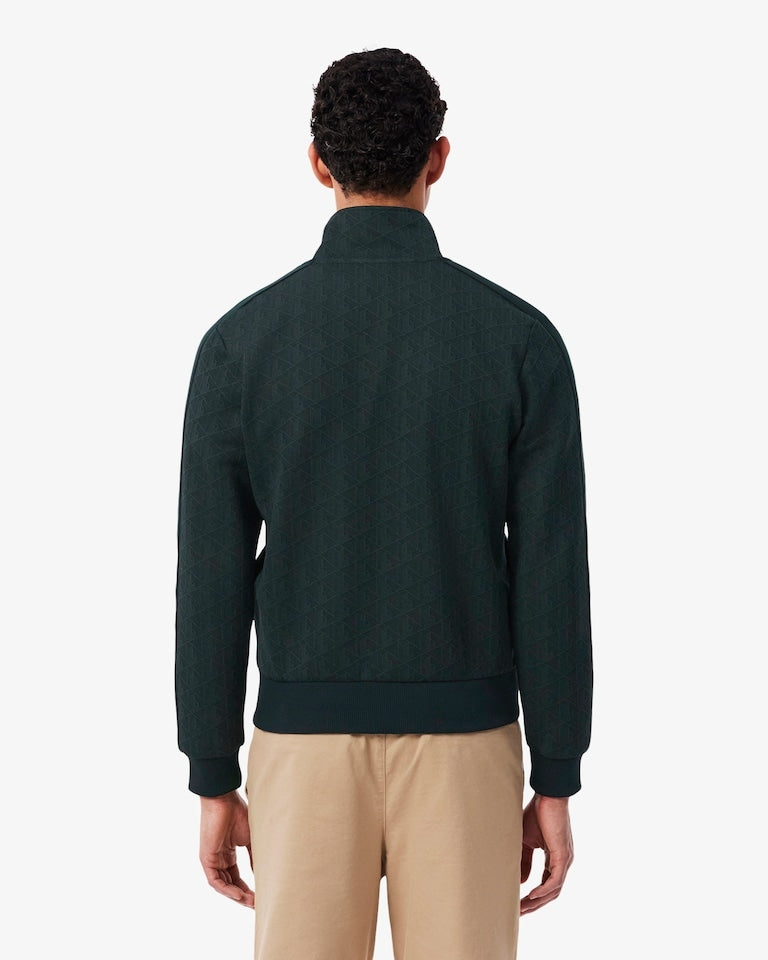 Giacca della tuta in jacquard con zip Paris<BR/><BR/> SH1368 SPU LACOSTE 
