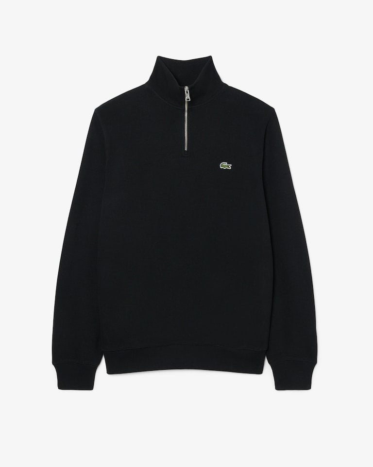 Felpa interlock a collo alto con zip<BR/><BR/> SH1927 031 LACOSTE 