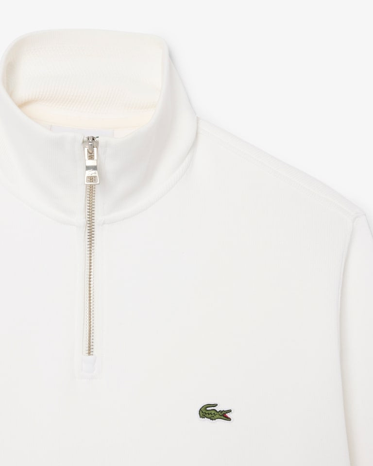Felpa interlock a collo alto con zip<BR/><BR/> SH1927 70V LACOSTE 