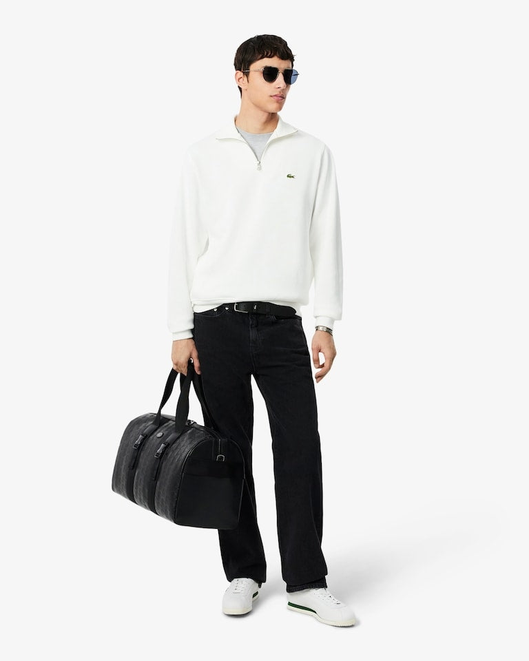 Felpa interlock a collo alto con zip<BR/><BR/> SH1927 70V LACOSTE 