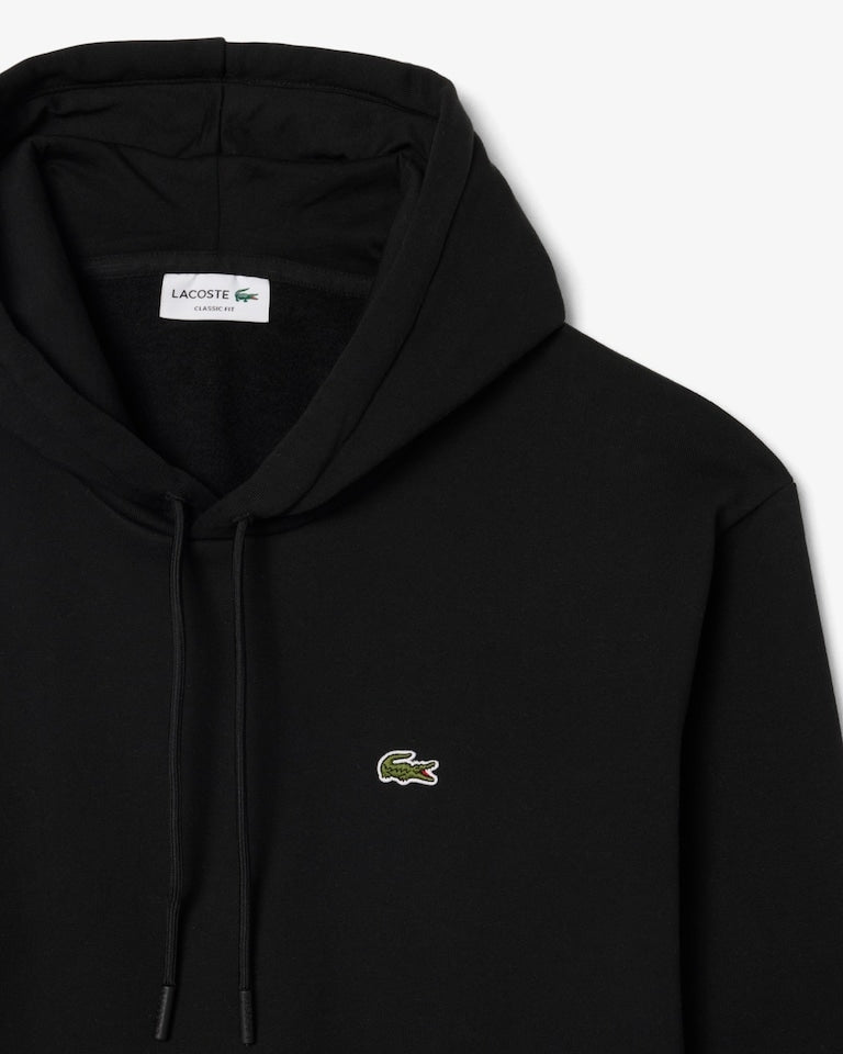 Felpa con cappuccio in tessuto felpato<BR/> SH8863 031 LACOSTE 