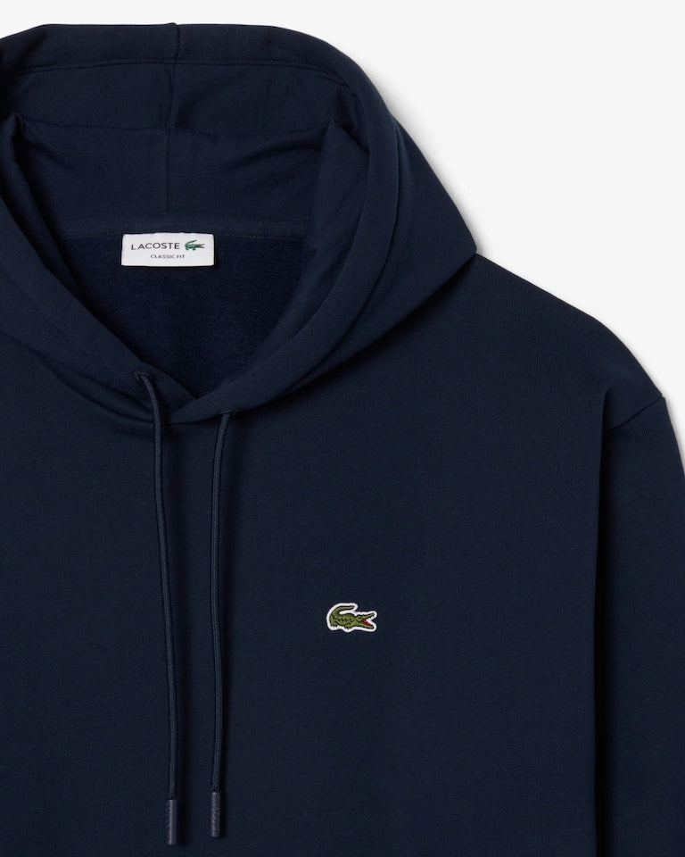 Felpa con cappuccio in tessuto felpato<BR/> SH8863 166 LACOSTE 