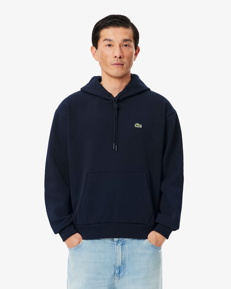 Felpa con cappuccio in tessuto felpato<BR/> SH8863 166 LACOSTE 
