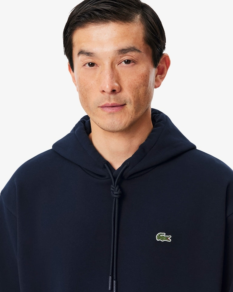Felpa con cappuccio in tessuto felpato<BR/> SH8863 166 LACOSTE 