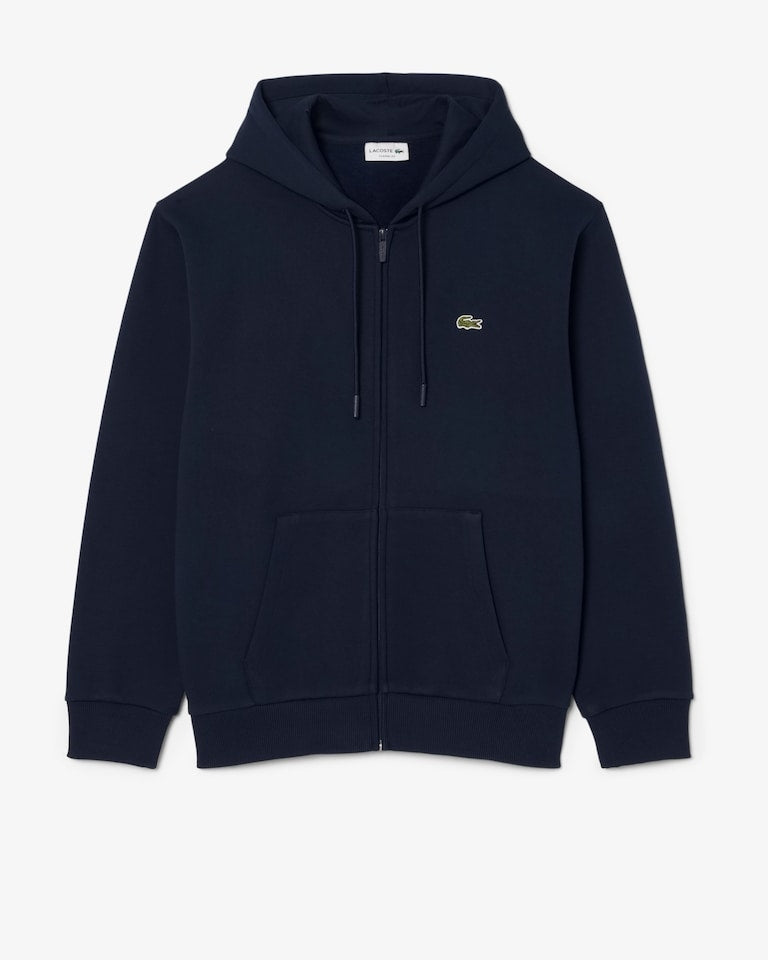 Felpa con cappuccio in tessuto felpato<BR/> SH8864 166 LACOSTE 