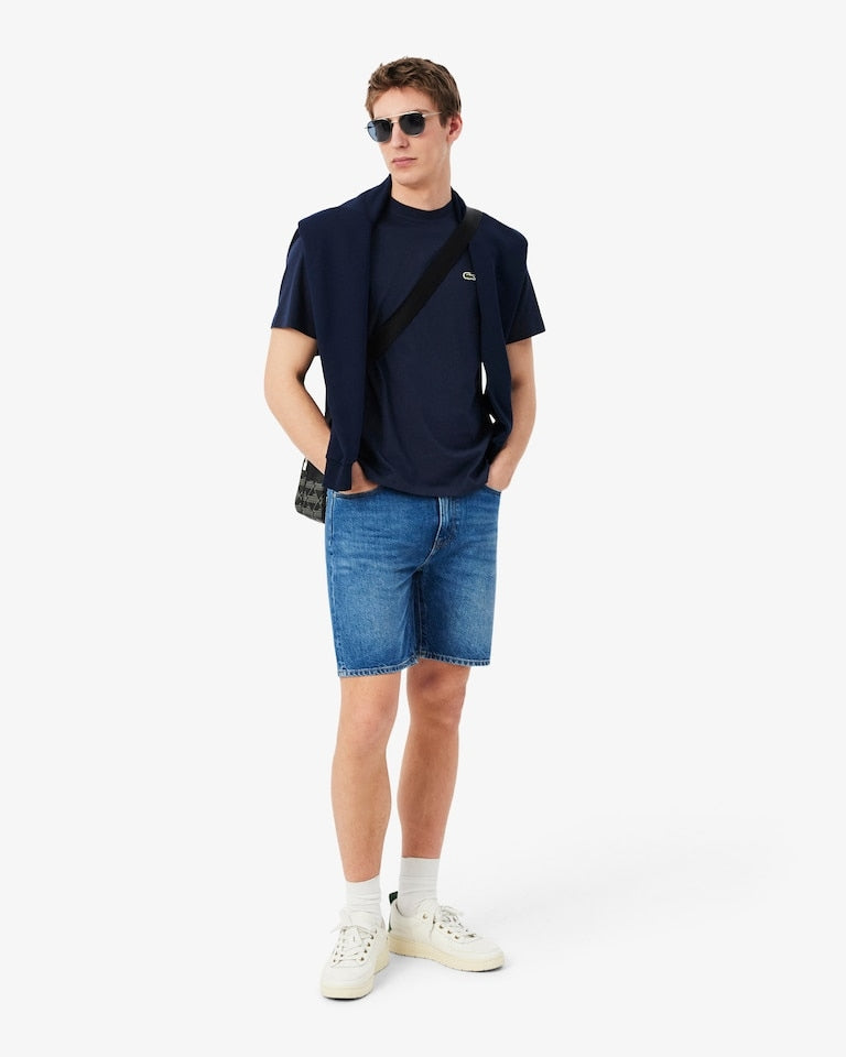 T-shirt in cotone<BR/><BR/> TH7318 166 LACOSTE 