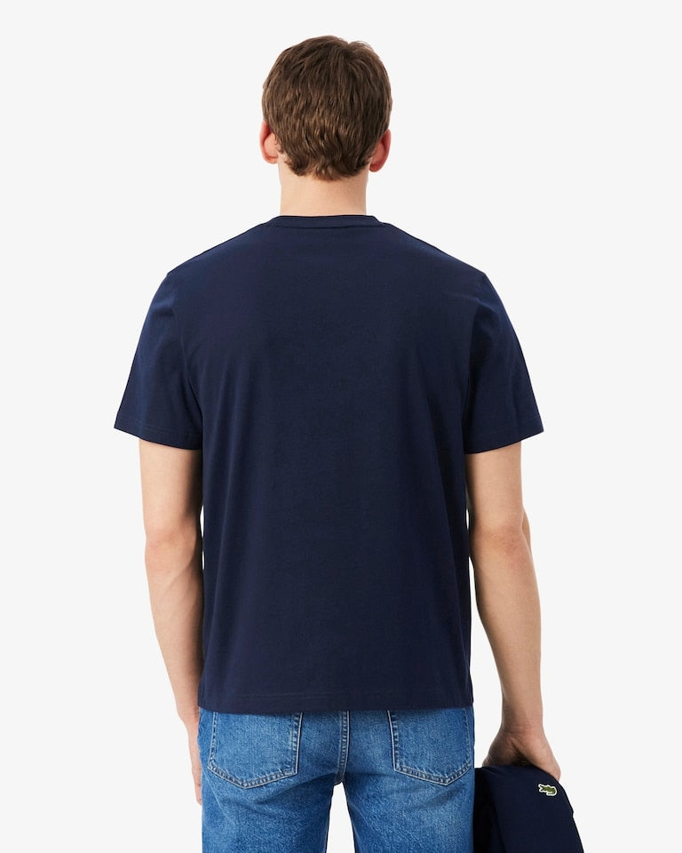 T-shirt in cotone<BR/><BR/> TH7318 166 LACOSTE 