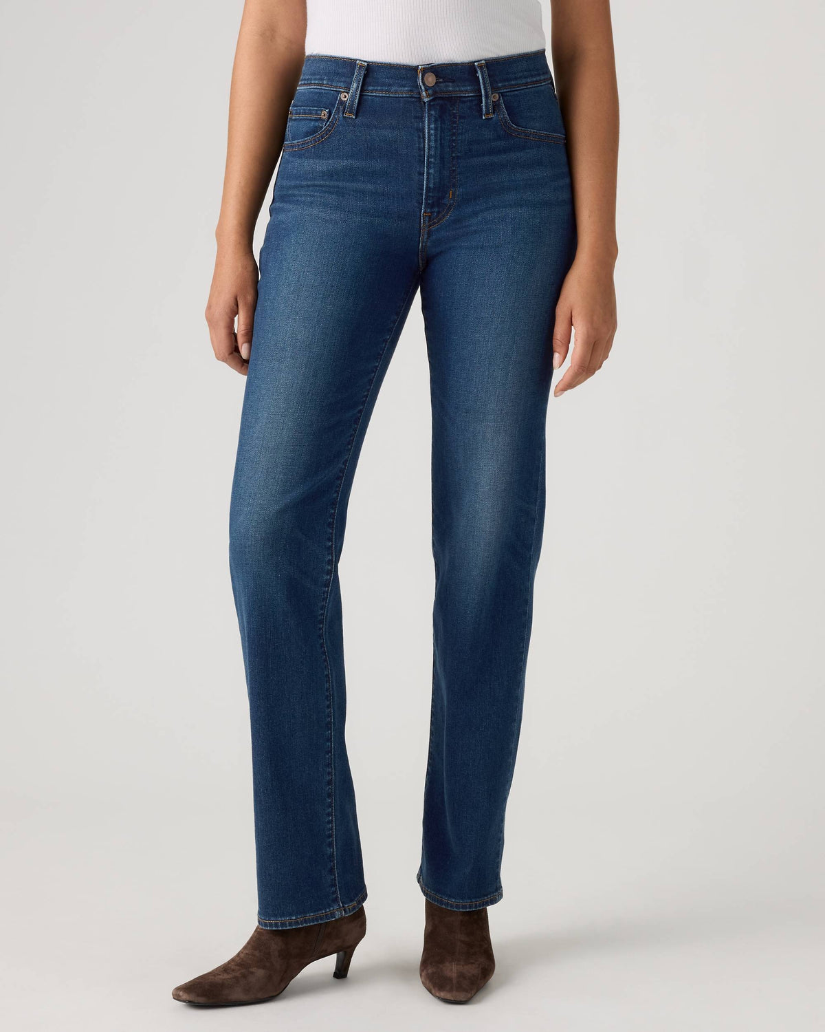 Jeans 723 straight a vita alta 008SY 0002 LEVI'S 
