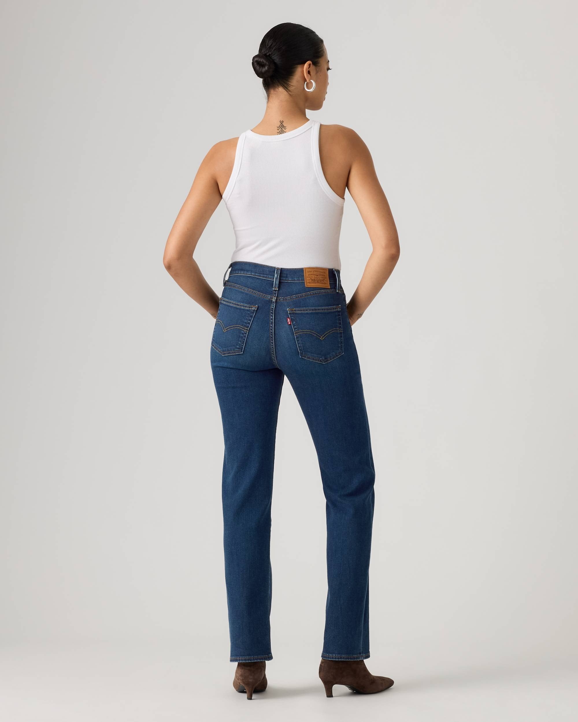 Jeans 723 straight a vita alta 008SY 0002 LEVI'S 