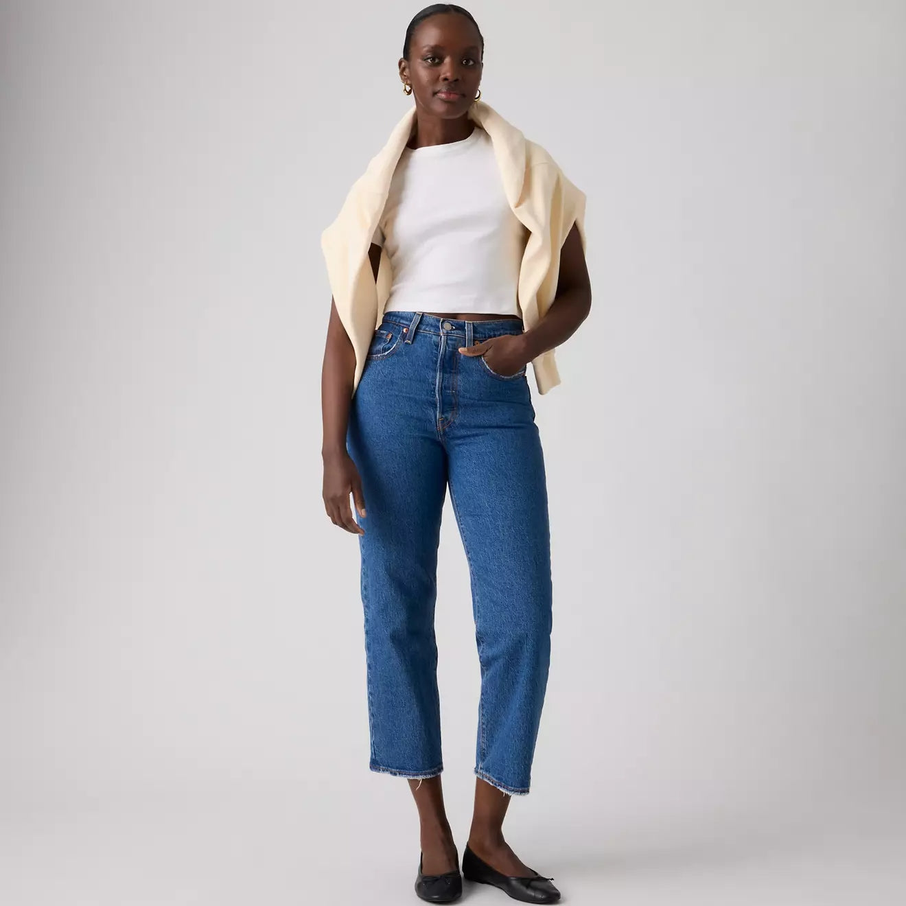 LEVI'S Jeans Ribcage Straight Alla Caviglia 72693 0117 LEVI'S 