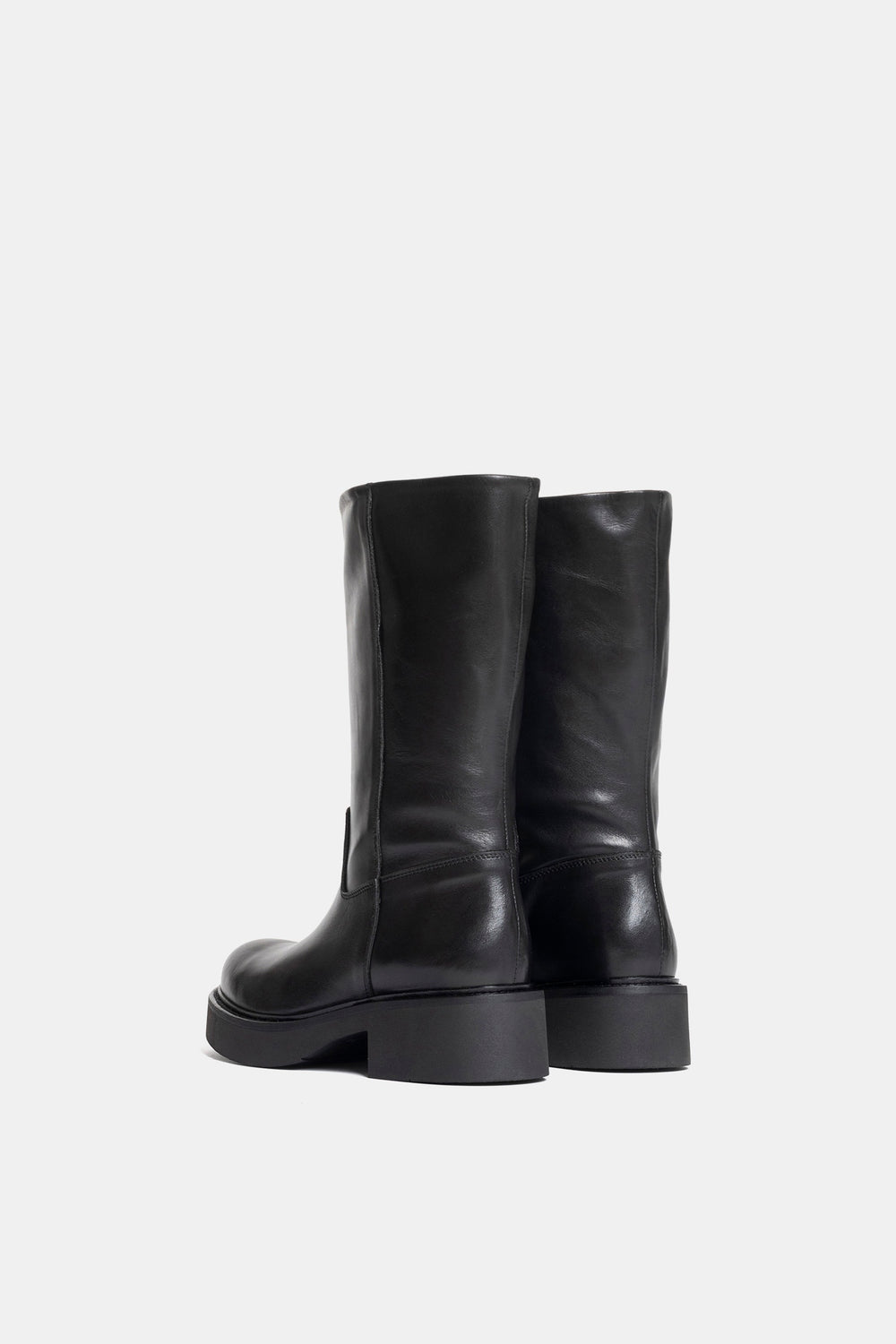 Stivali biker in vitello NU2552 - nero<BR/> NU 2552 NERO METISSE 