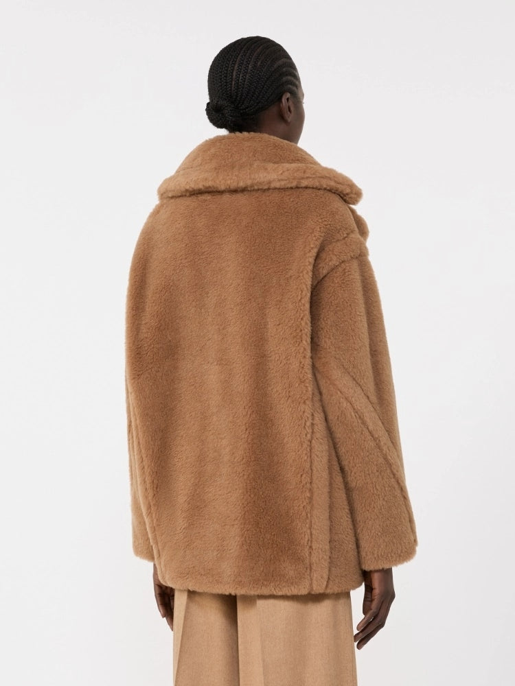 Teddy Bear Icon Coat corto - Cammello DRAMMA 001 MAX MARA 