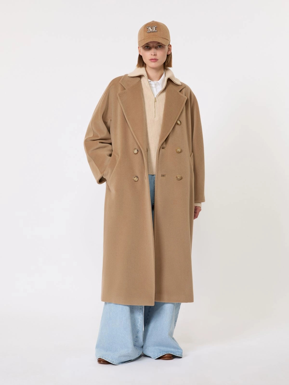 MAX MARA<BR/>101801 Icon Coat - Cammello MADAME 001 MAX MARA 