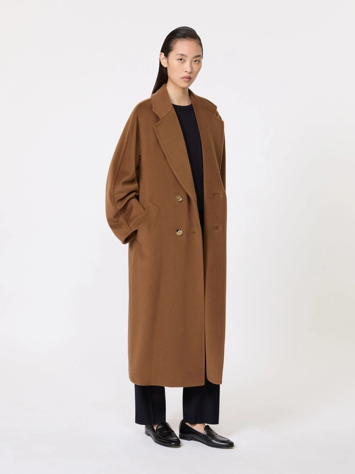 MAX MARA<BR/>101801 Icon Coat - Cuoio MADAME 010 MAX MARA 