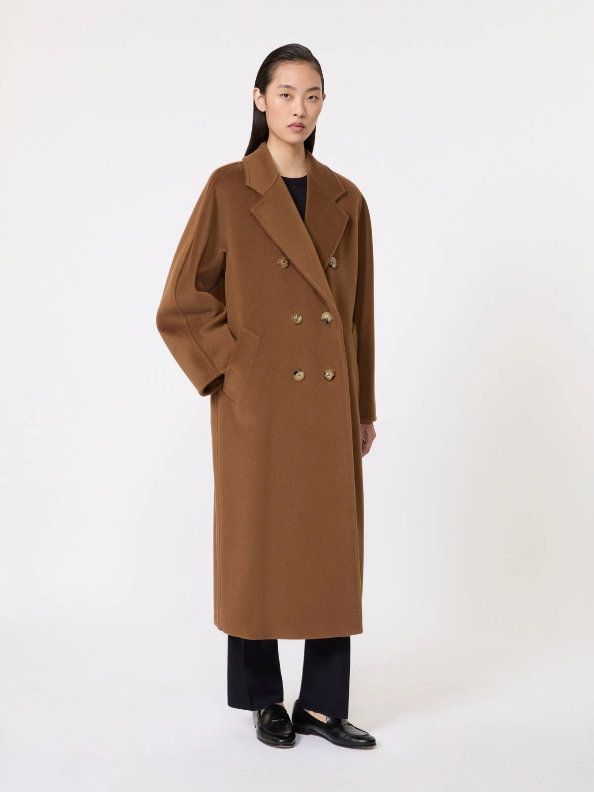 MAX MARA<BR/>101801 Icon Coat - Cuoio MADAME 010 MAX MARA 