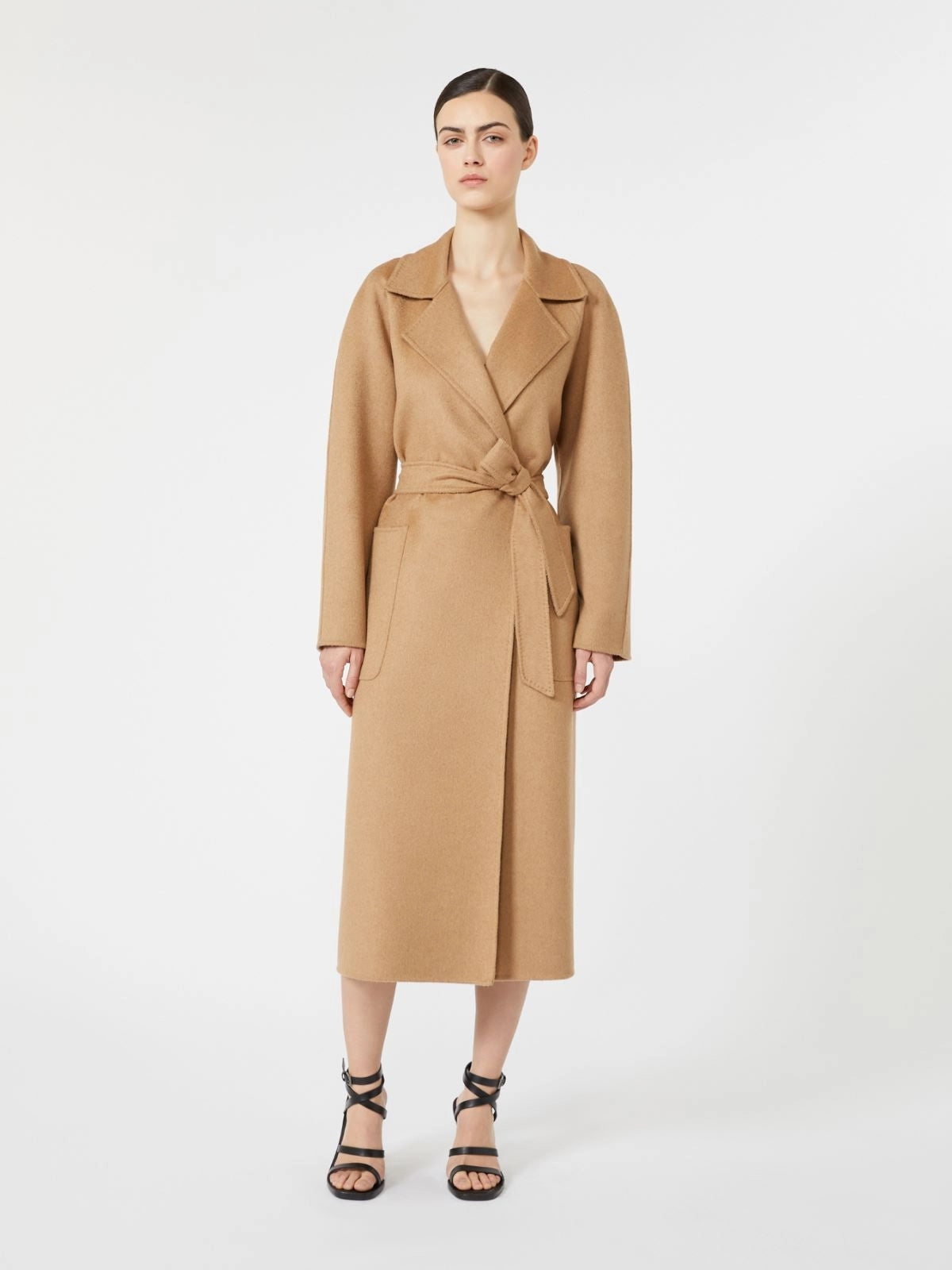 MAX MARA<BR/>Ready Icon Coat in cammello - Cammello MXMREADY 001 MAX MARA 