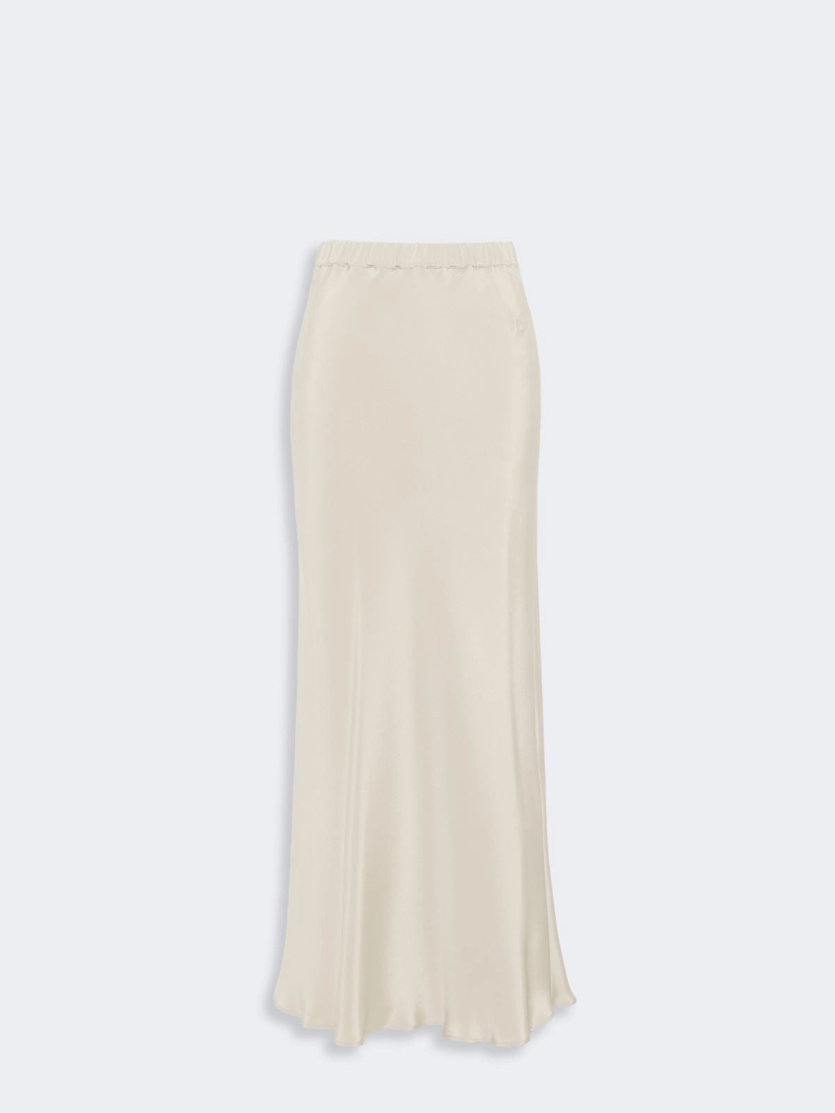 Gonna lunga in crêpe de Chine di seta MXMSOSPIRO 007 MAX MARA 