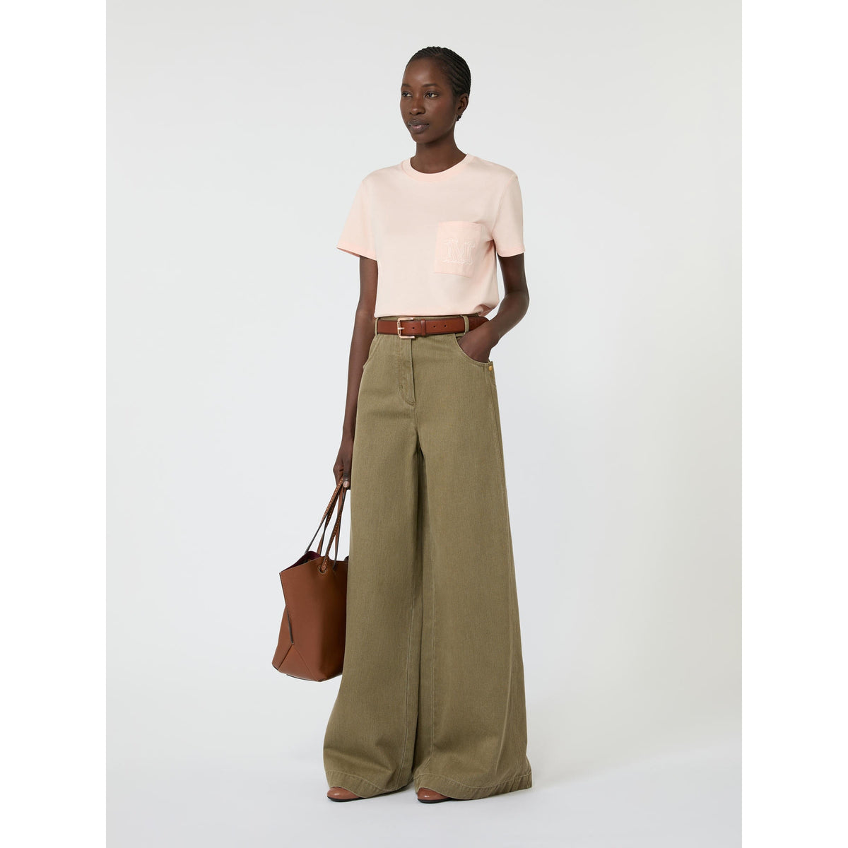 T-shirt in jersey di cotone PAPAIA 005 MAX MARA 