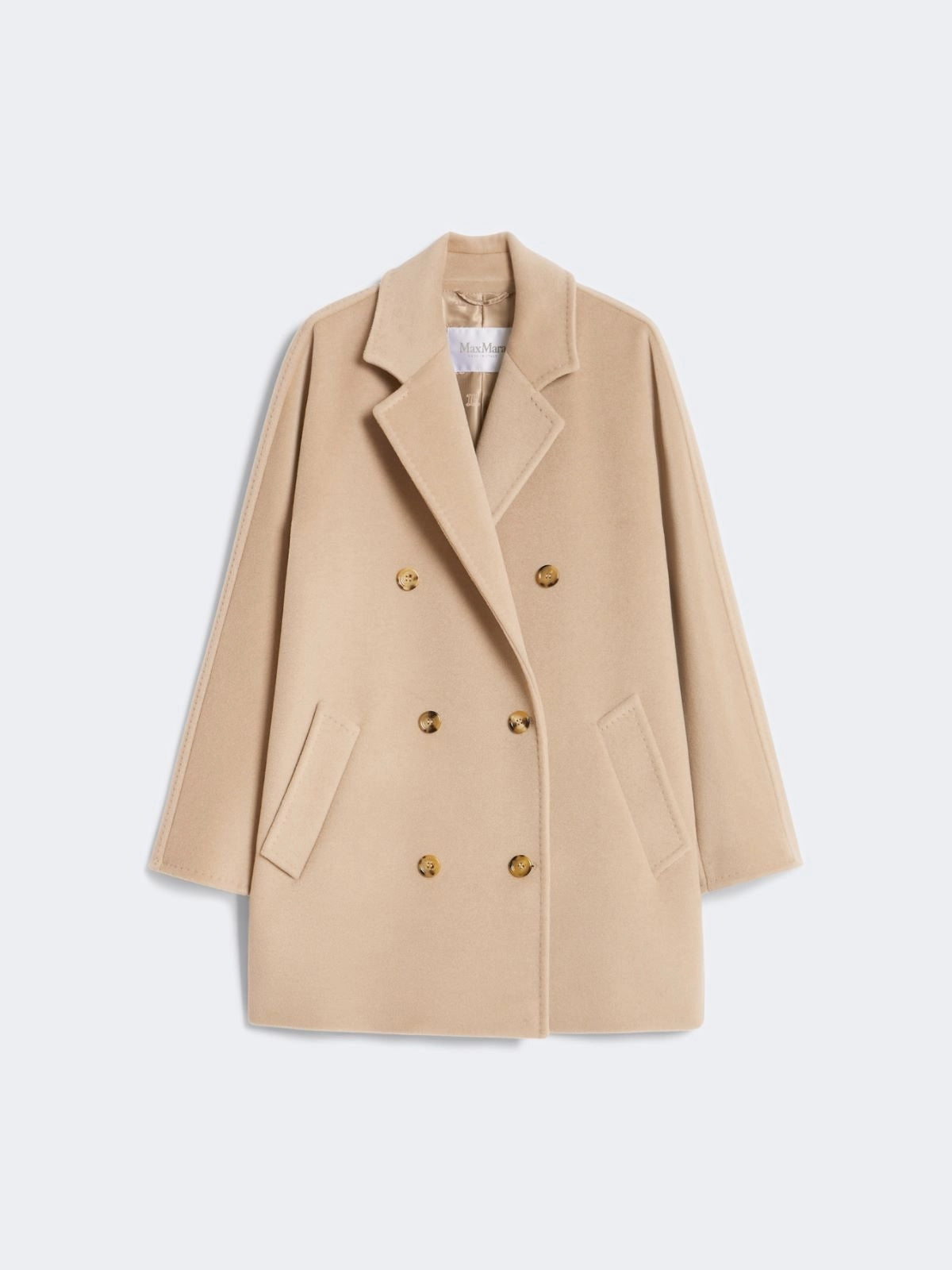 MAX MARA<BR/>101801 Icon Coat corto - Sabbia REBUS 032 MAX MARA 