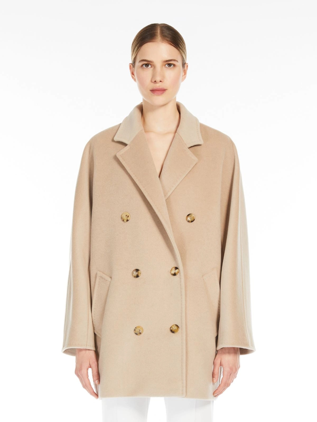 MAX MARA<BR/>101801 Icon Coat corto - Sabbia REBUS 032 MAX MARA 