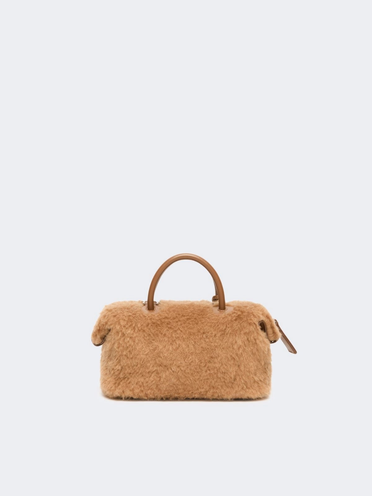 MAXMARA ACCESSORI<BR/>Bauletto piccolo in Teddy - Cammello MXATEDDYHOL 001 MAX MARA ACCESSORI 