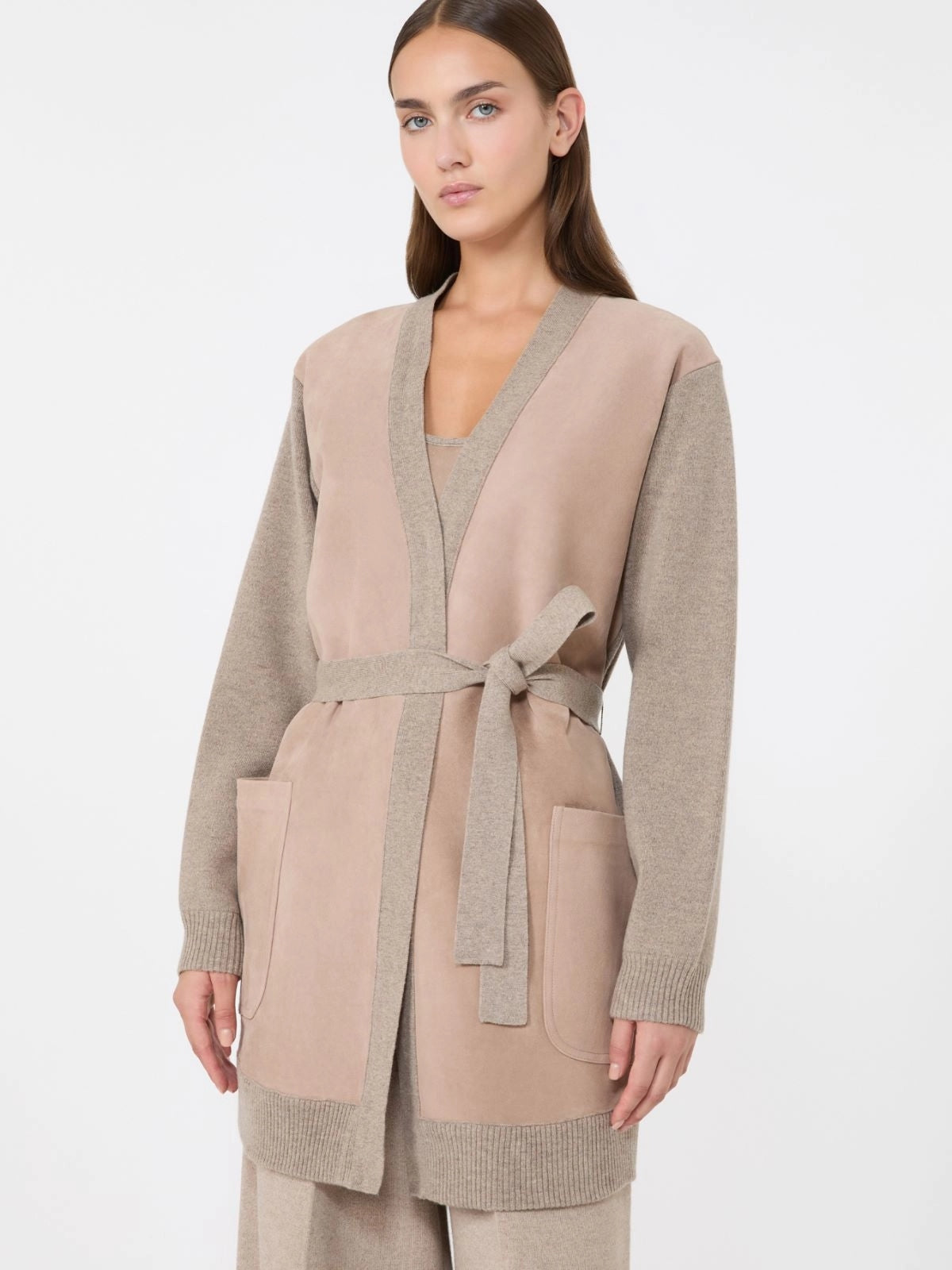 Cardigan in lana e cachemire MXSOLIVETO 005 MAX MARA SFILATA 