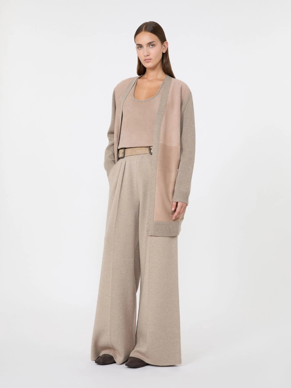Cardigan in lana e cachemire MXSOLIVETO 005 MAX MARA SFILATA 