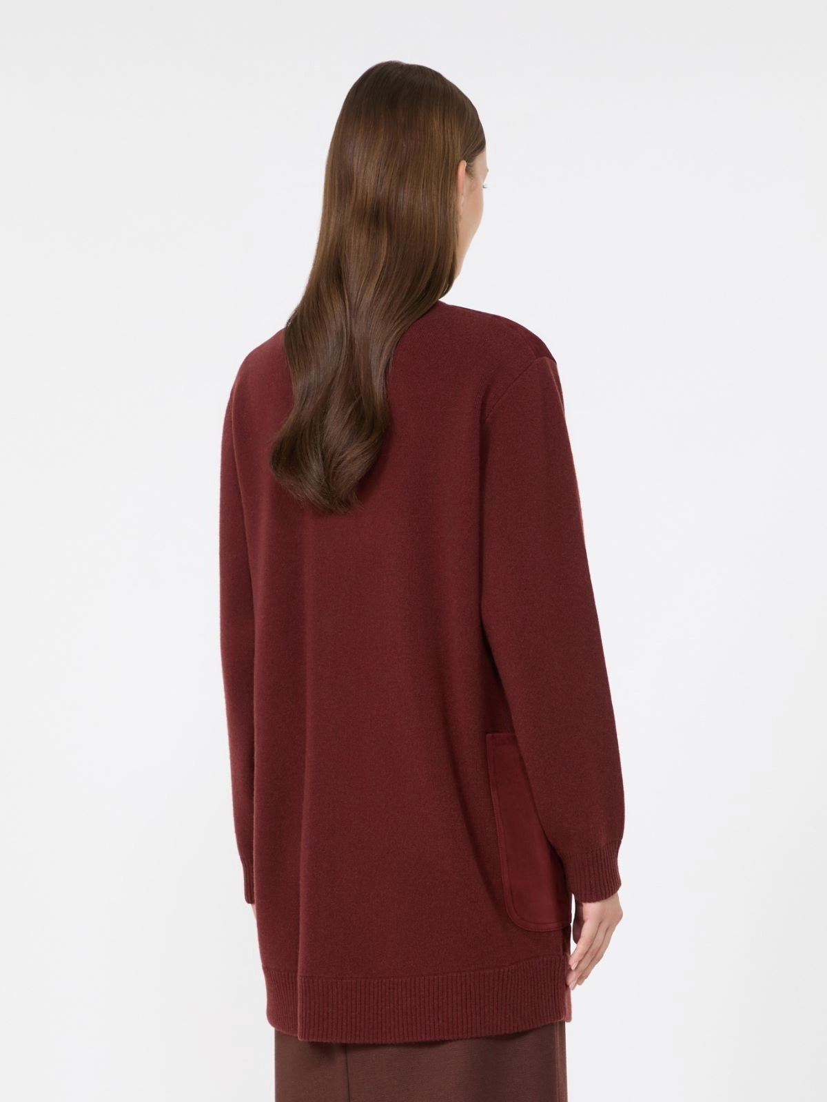 Cardigan in lana e cachemire MXSOLIVETO 006 MAX MARA SFILATA 