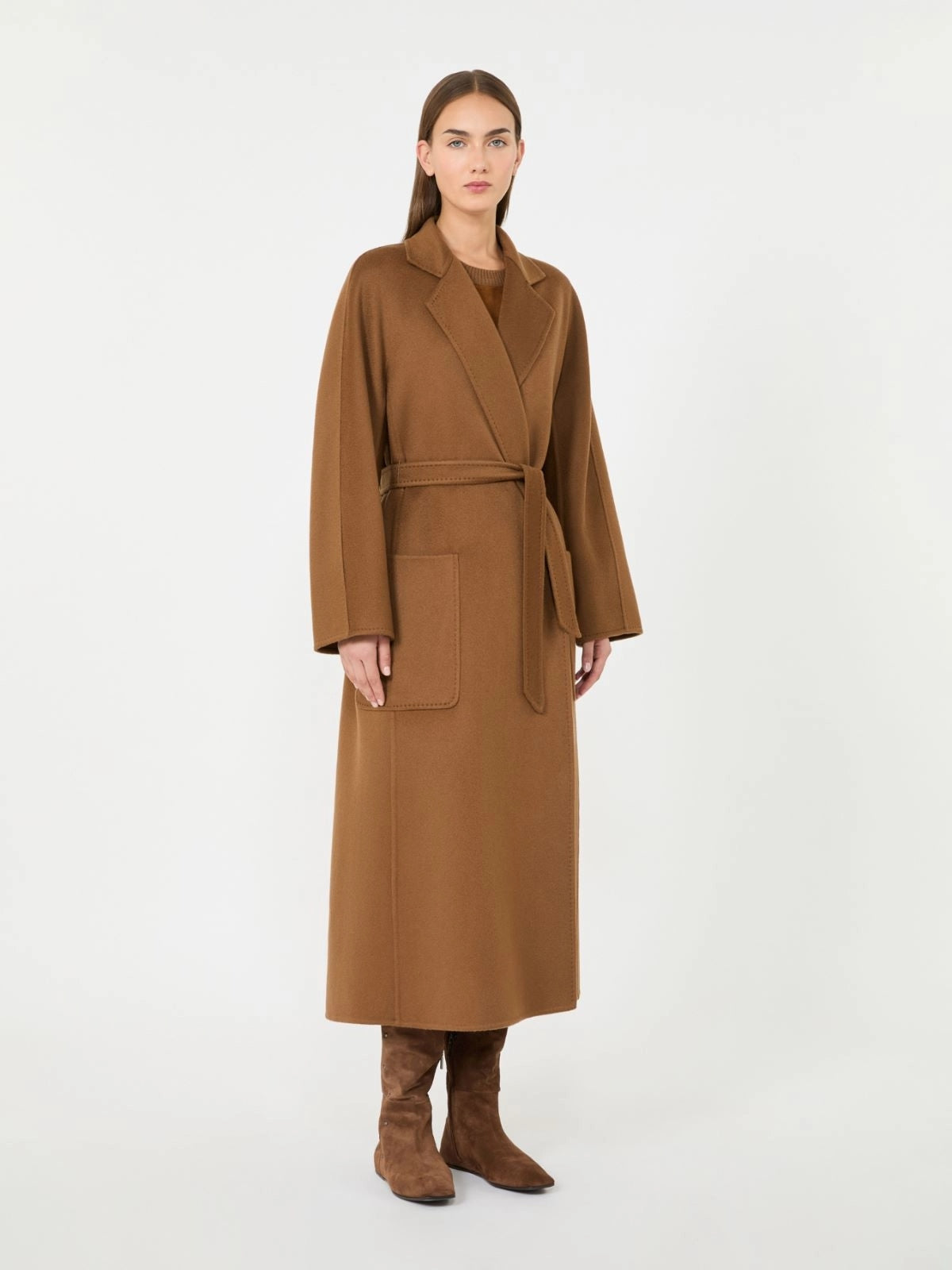 Cappotto lungo in cachemire - Cammello MXSSTRENNA 036 MAX MARA SFILATA 