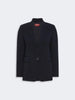 STUDIOBlazer monopetto in cady - Blu