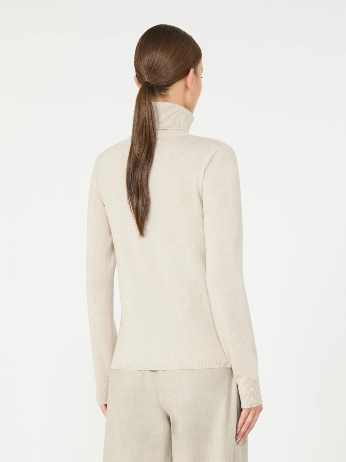 Dolcevita in lana e cachemire - Beige MSTEDUCATA 002 MAX MARA STUDIO 