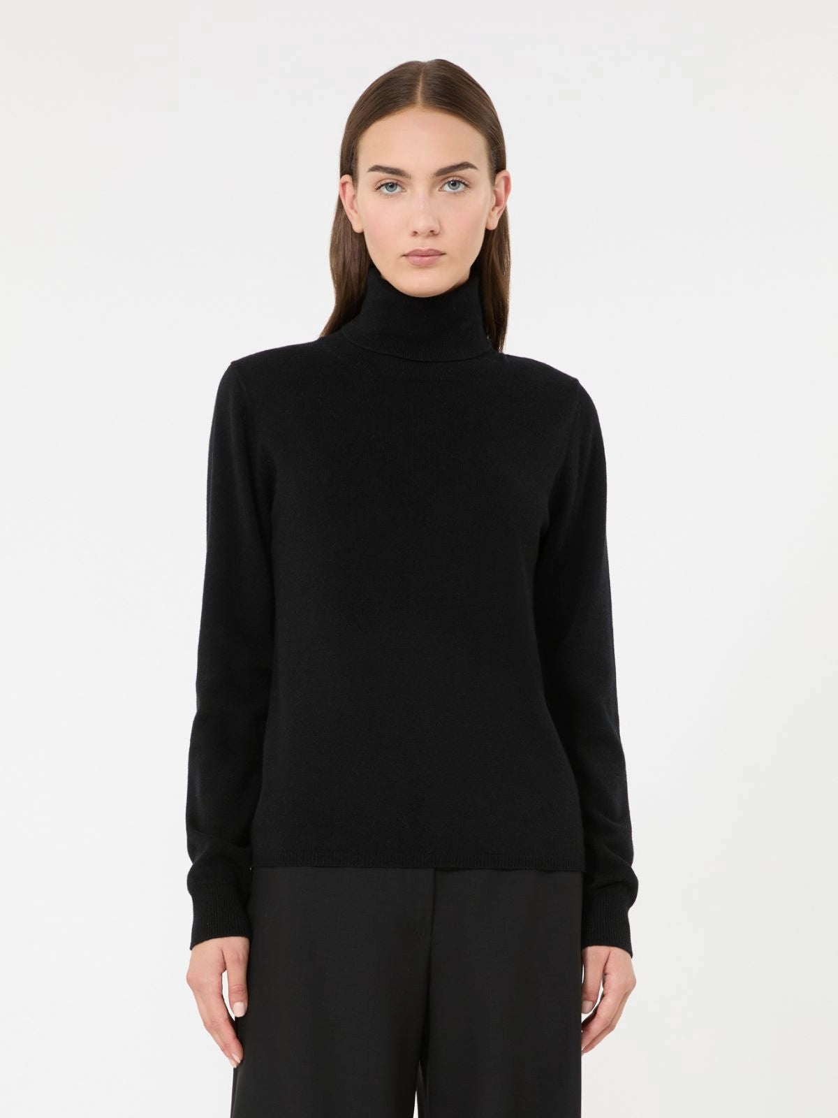 STUDIO<BR/>Dolcevita in lana e cachemire - Nero MSTEDUCATA 010 MAX MARA STUDIO 