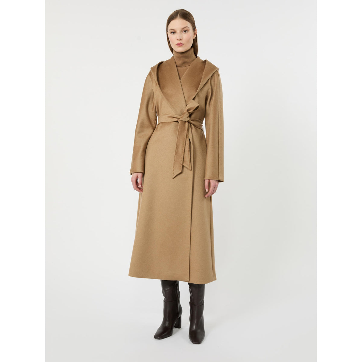 Cappotto in pura lana zibellinato MSTELEGIA 014 MAX MARA STUDIO 