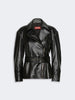 STUDIOGiacca biker in nappa - Nero