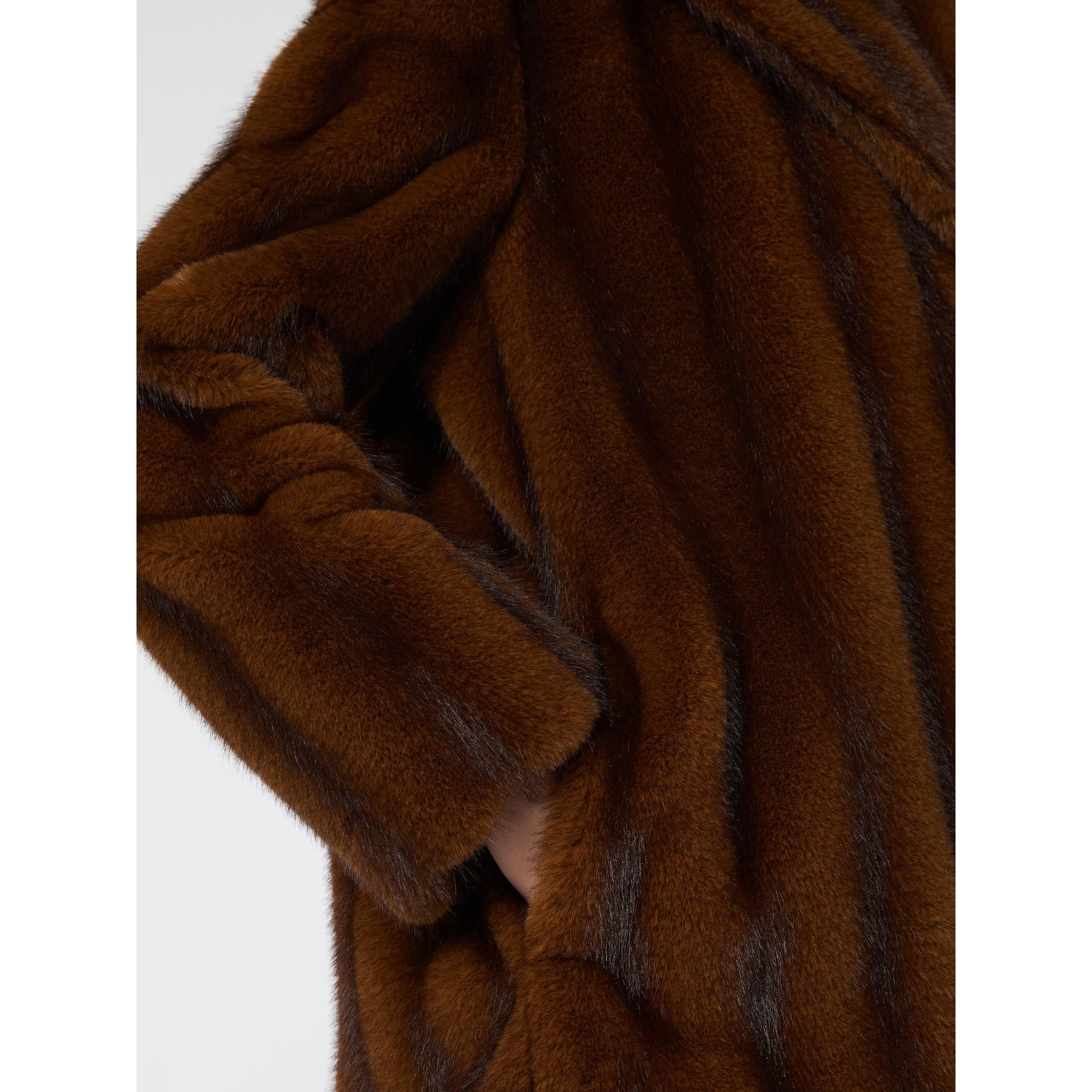 STUDIO<BR/>Cappotto dalla texture soffice - Visone MSTNEO 001 MAX MARA STUDIO 