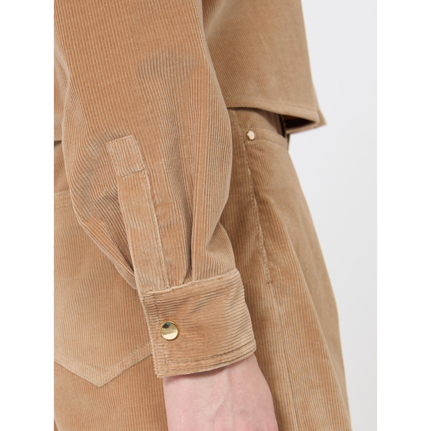 STUDIO<BR/>Giacca ispirazione denim - Beige MSTRIVOLO 002 MAX MARA STUDIO 
