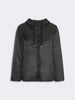 MAX MARA THE CUBEGiacca imbottita con cappuccio in tela antigoccia - Nero