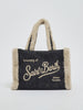 Borsa donna Colette in denim e pelliccia sintetica