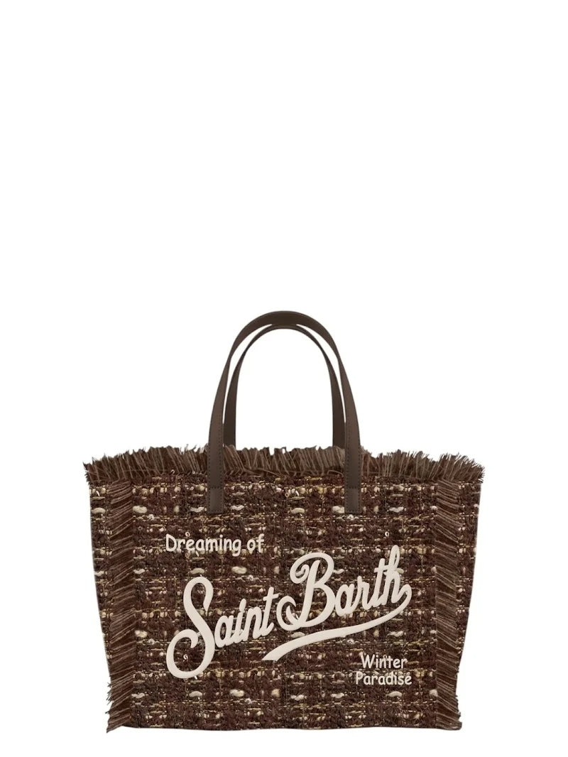 Borsa Vanity Mini Tweed N VAMI032 04136M MC2 SAINT BARTH 
