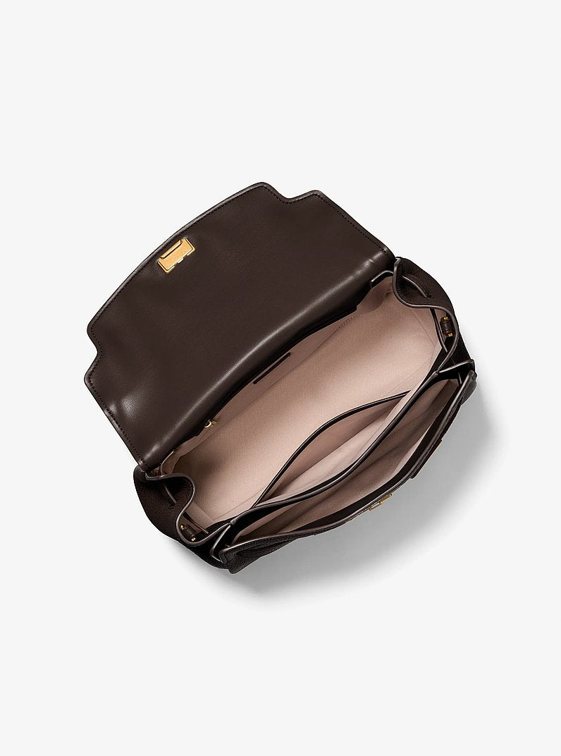 Borsa a mano Hamilton grande in pelle testurizzata<BR/> 30F6ANXS7E 251 MICHAEL KORS 