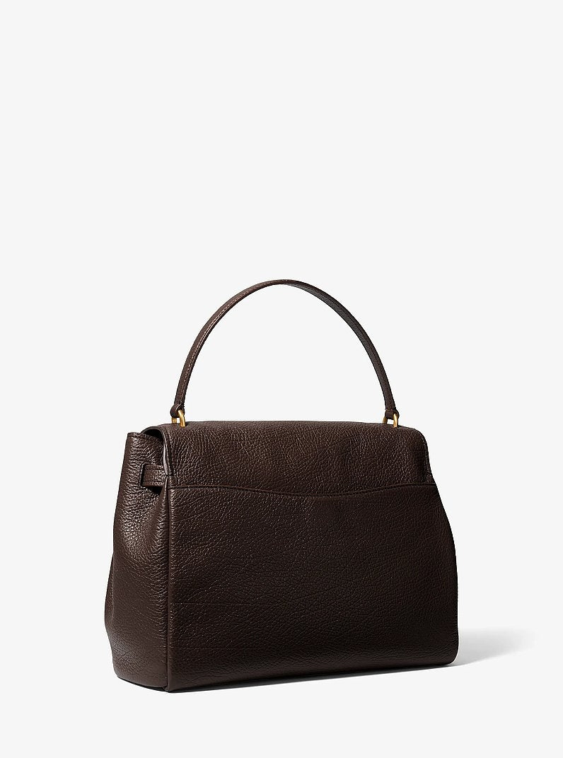 Borsa a mano Hamilton grande in pelle testurizzata<BR/> 30F6ANXS7E 251 MICHAEL KORS 