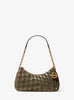 Pochette Nolita media in pelle intrecciata a mano con catena