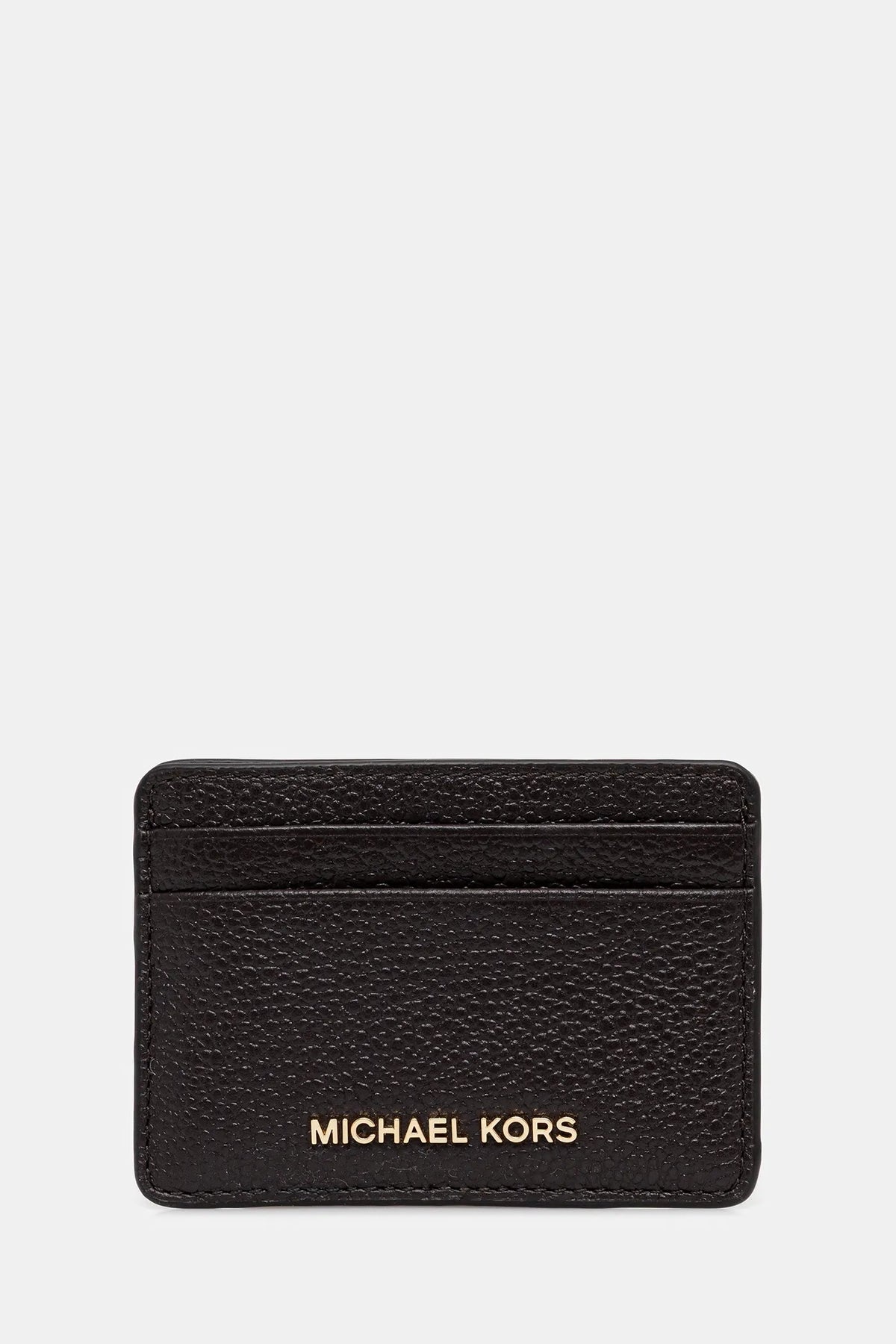Porta carte di credito in pelle martellata<BR/> 32F7GF6D0L 251 MICHAEL KORS 