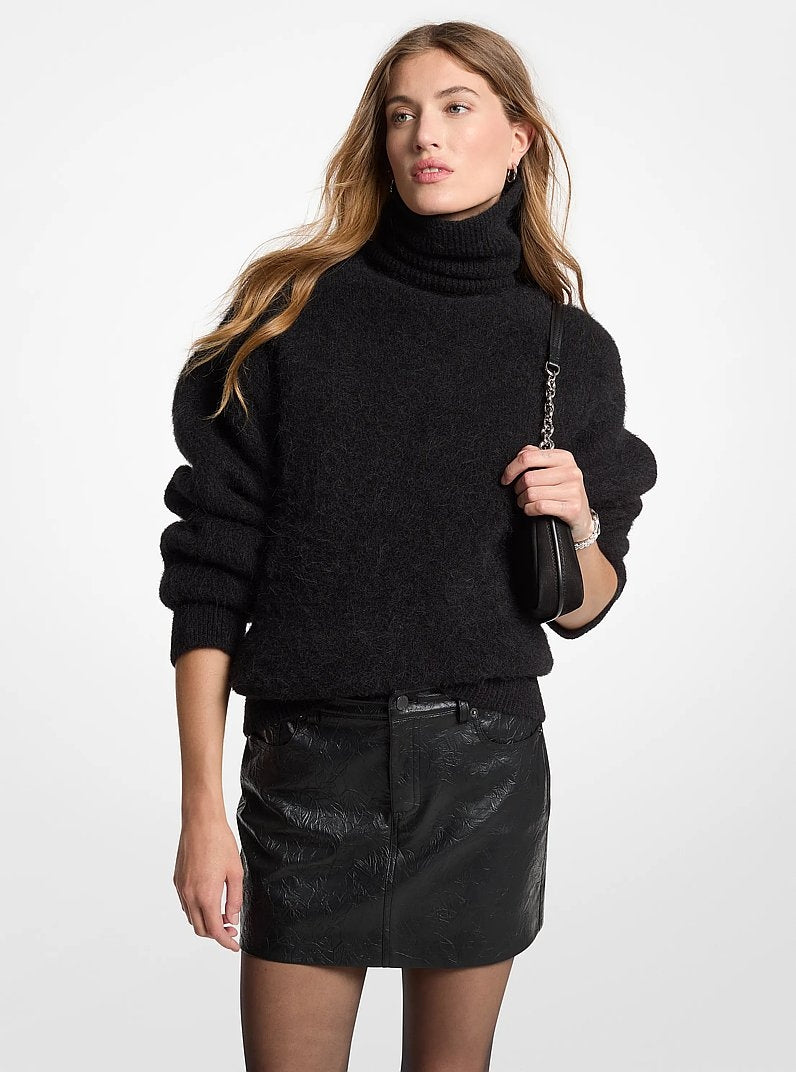 Minigonna testurizzata<BR/> MF670O5L4K 001 MICHAEL KORS 