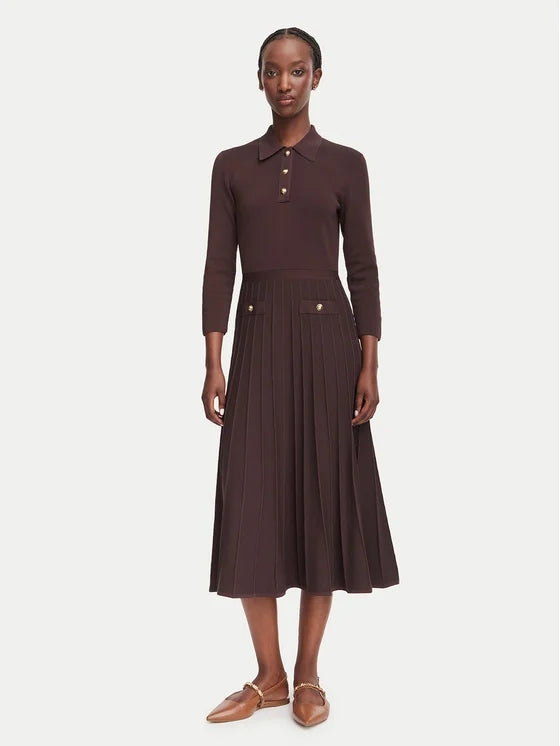 Abito polo in maglia stretch<BR/> MT683J3BFD 201 MICHAEL KORS 