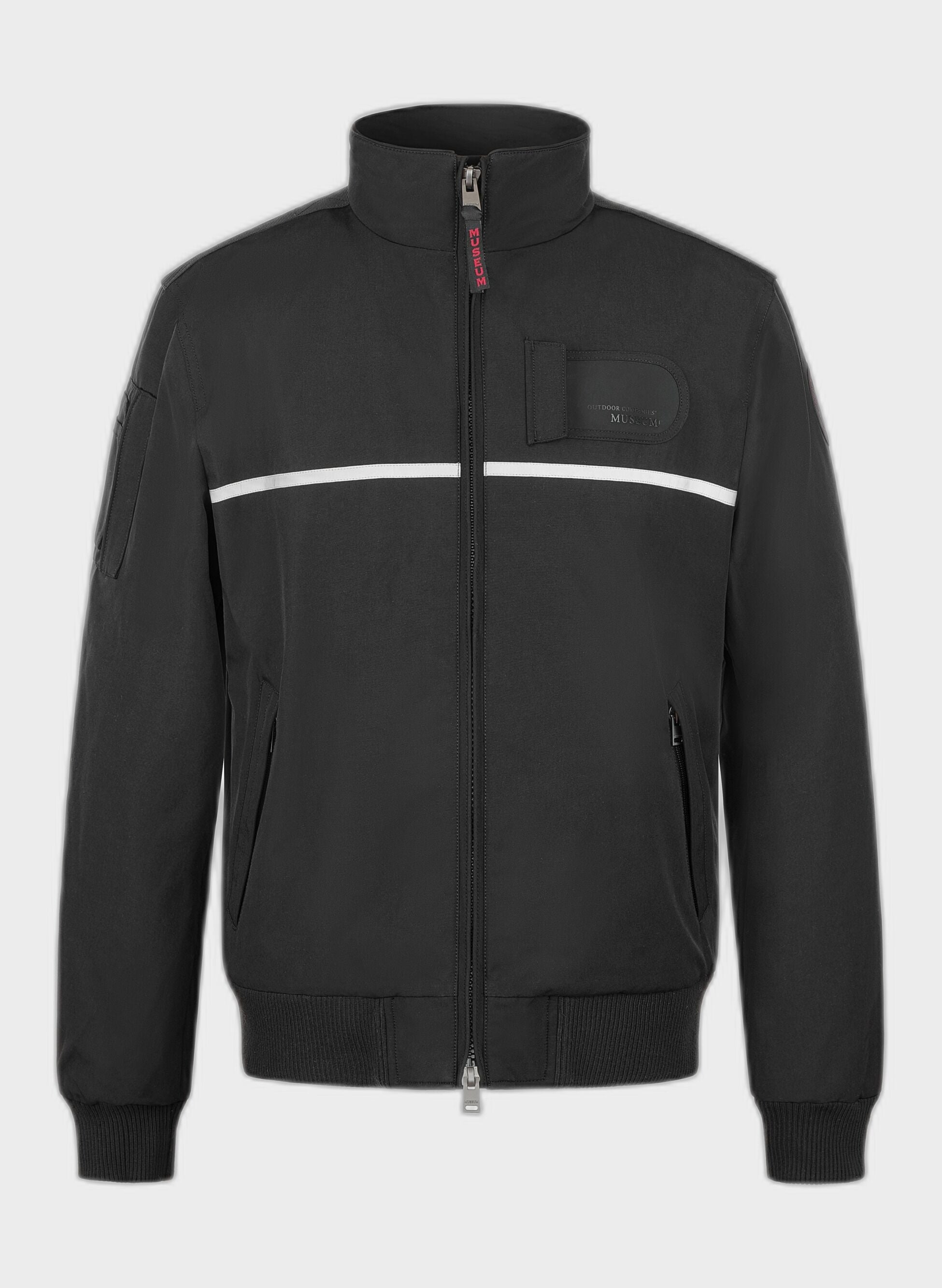giubbotto bomber icy catarinfrangente MUAU26M007 ICY 201XXX BLACK MUSEUM 