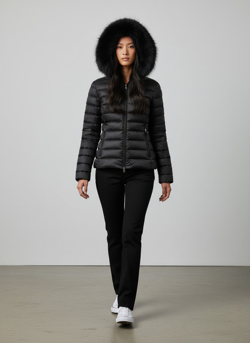 Piumino corto Museum Camilla MUAU26W506 CAMILLA 206XXX BLACK MUSEUM 